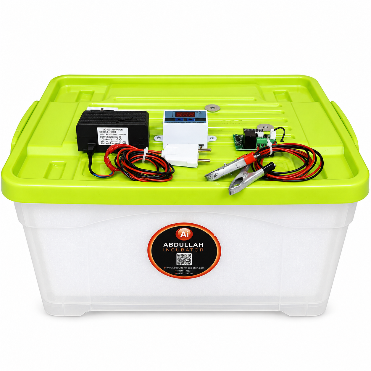১০০ ডিমের ইনকিউবেটর মেশিন – 100 Egg Hatching Incubator Machine [ AC/DC-W-1209 ]
