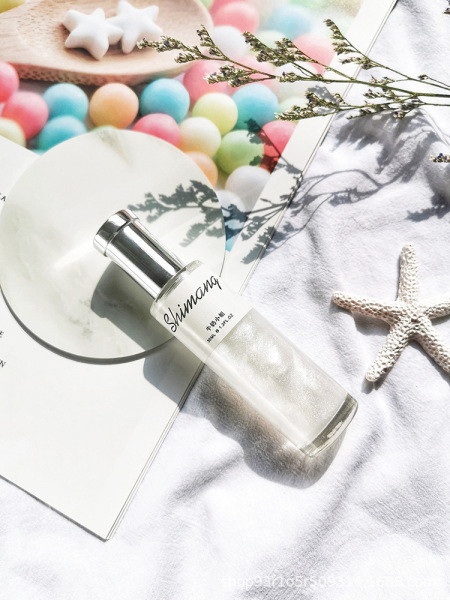 Shimang Quicksand Perfume Men and Women Lasting Light Fragrance Fresh Gilt Women's Perfume - Silver Spring 30ml