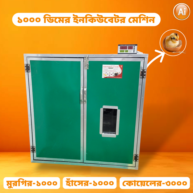 ১০০০ ডিমের ইনকিউবেটর মেশিন – 1000 Egg Hatching Incubator Machine