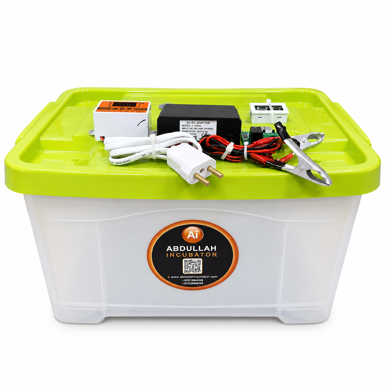 ৪০ ডিমের ইনকিউবেটর মেশিন – 40 Egg Hatching Incubator Machine [ AC/DC-W-1209 ]