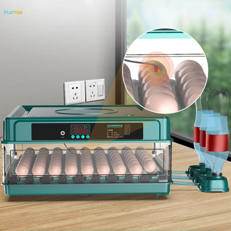 Egg Automatic Incubator ডিমের স্বয়ংক্রিয় ইনকিউবেটর ১২-১৫ টি ডিম ফুটানোর জন্য স্বয়ংক্রিয় বুদ্ধিমান ইনকিউবেটর, মুরগি হাঁস হাঁস কোয়েল পাখি কবুতরের জন্য হাঁস-মুরগির বাচ্চা ফুটানোর মেশিন