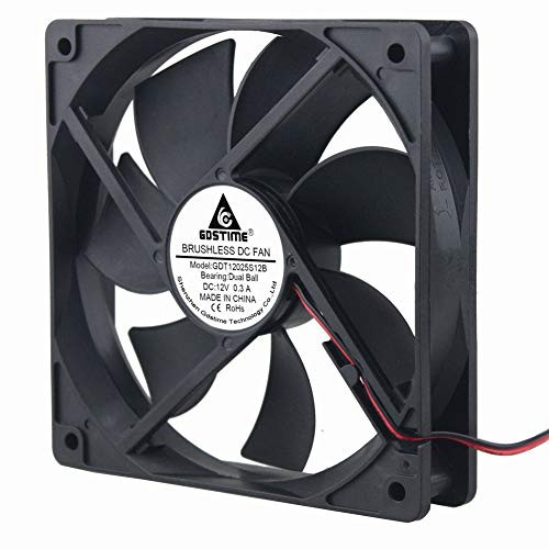 12V 12025 DC Cooling Fan - 4 inch  price in bangladesh