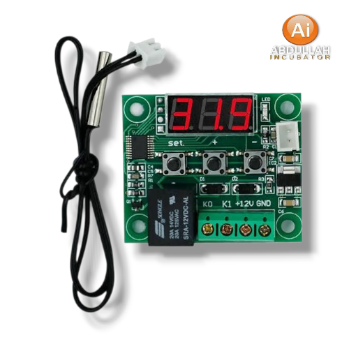 W1209 Incubator Temperature Controller - W1209 ইনকিউবেটর তাপমাত্রা নিয়ন্ত্রক