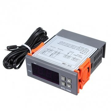 12 piece Digital STC-1000 AC 220V Temperature Controller - ডিজিটাল STC-1000 AC 220V তাপমাত্রা নিয়ন্ত্রক